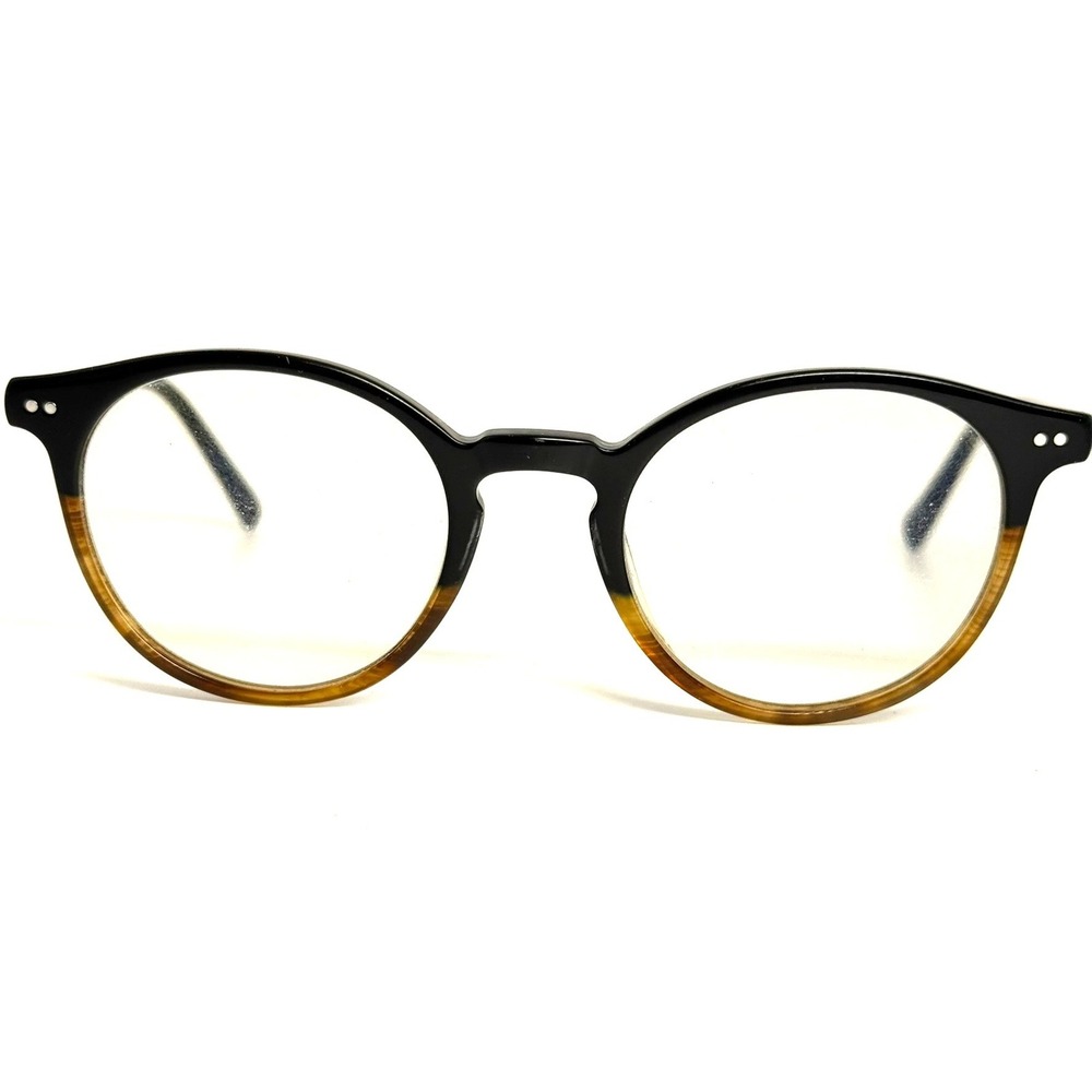 William Morris London LN50018 Eyeglasses Black Tortoise Round Frame 48-21-145